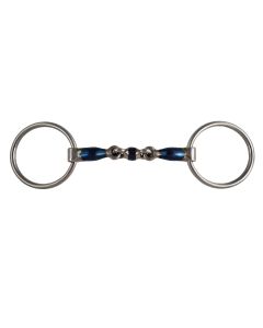 L-Sport Wassertrense doppelt gebrochen schmales Mittelstück BLUE IRON