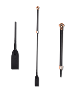 Waldhausen Springgerte Noblesse -65 cm-schwarz/rosegold