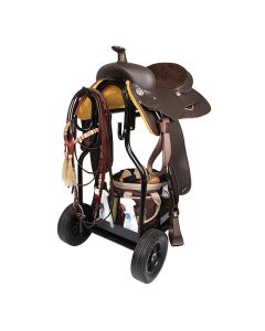 Stall-Carry Basket Sattelwagen Sattelboy schwarz