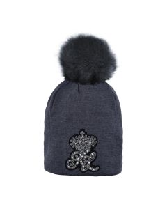 Kingsland, Mütze JULIET Ladies Knitted Hat ,charcoal melange