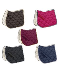 EQUI-THÈME "Striped Binding" Vielseitigkeits Schabracke