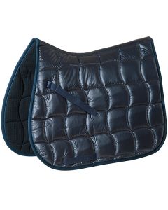 EQUI-THÈME "Satin" Vielseitigkeits Schabracke marineblau