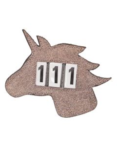 QHP Startnummer Unicorn für Schabracke oder Trense|LANCADE Reitsport