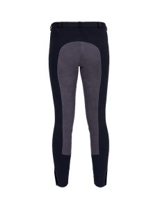 Reithose Fun Two-Tone Vollbesatz, Kinder schwarz