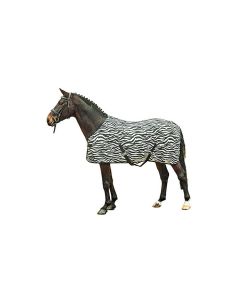 HKM Fliegendecke -Zebra- mit Kreuzgurt 