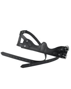 Kopperriemen, Leder schwarz
