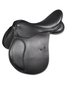 Waldhausen, Vielseitigkeitssattel COMFORT, Leder-schwarz