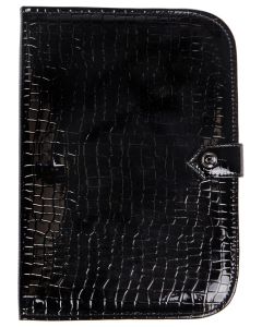 QHP Pferdepassmappe in Kroko Lackleder Optik Djune|LANCADE Reitsport