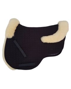Eurofit® Schabracke_Lammfellstreifen, Mattes, VS - schwarz, hellgelb