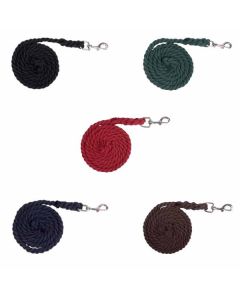 Anbindestrick Cotton mit Karabinerhaken -verschiedene Farben-