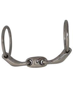 C&B Anatomic Unterlegtrense Edelstahl doppelt gebrochen CBW14