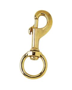 Karabiner mit runder, drehbarer Öse