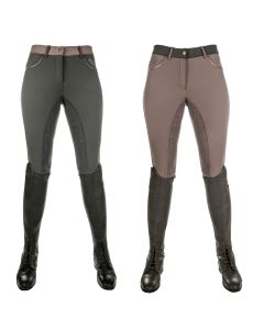 HKM Damenreithose Cavallino Marino-Copper Kiss