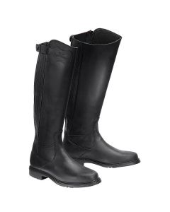 EQUI-THÈME Trainingsreitstiefel aus Leder, schwarz