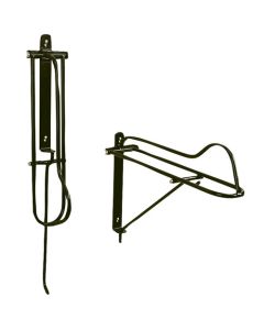Sattelhalter klappbar, mit Kunststoff beschichtet 