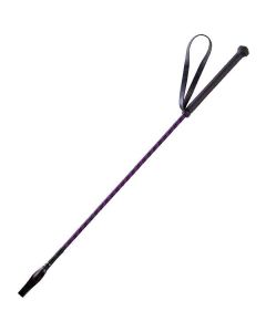 WHIP&GO „Spiral“ Reitgerte violett/schwarz