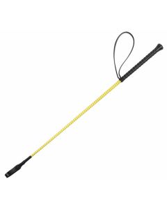 WHIP & GO Leucht Reitstock gelb/grau