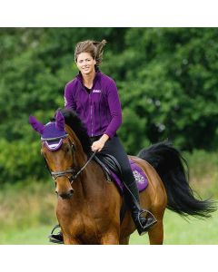 EQUI-THEME Fleece-Jacke DOLCE violett