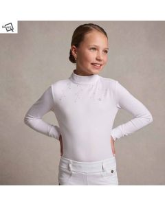 QHP Turniershirt für Kinder AMILARA Langarm |LANCADE Reitsport