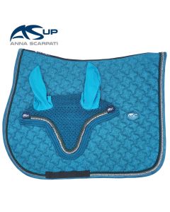 Anna Scarpati by Animo Schabracke QUERTO / QUIDICH 56 türkis LIMITED EDITION |LANCADe Reitsport