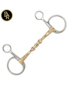 BR Baucher-Trense doppelt gebrochen Soft Contact 12 mm |LANCADE Reitsport