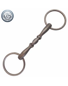 C&B titan series Wassertrense doppelt gebrochen 14 mm |LANCADE Reitsport