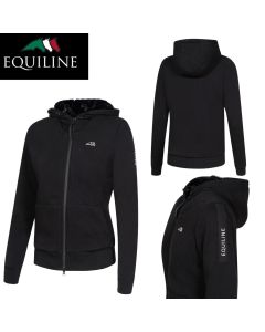 Equiline Sweatjacke mit Kapuze für Damen Castic|LANCADE Reitsport