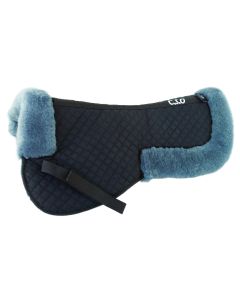 CSO Lammfellsattelpad schwarz grau