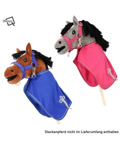QHP Pferdedecke Fleecedecke für Hobby Horse |LANCADE Reitsport