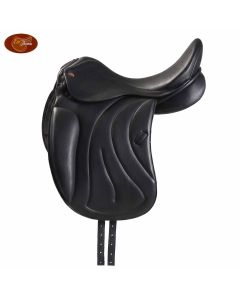 ERIC THOMAS Dressursattel Wien 17,5 schwarz wide|LANCADE Reitsport