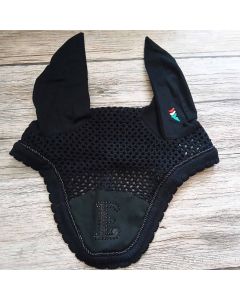 Equiline Fliegenohren GRALIG Glitzer schwarz|LANCADE Reitsport