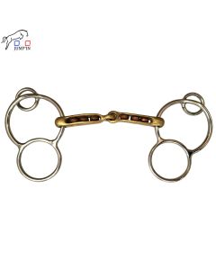 Jump'in 3-Ring-Trense einfach gebrochen MAC GENIS|LANCADE Reitsport