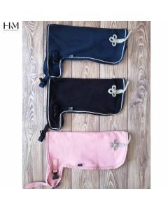 HKM Pferdedecke Fleecedecke für Hobby Horse mit Kordel|LANCADE Reitsport