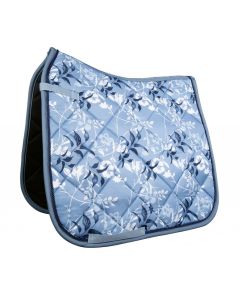 HKM Schabracke Sole Mio Flowers-rauchblau