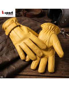 HKM Westernhandschuh Arbeitshandschuh für Stall und Bodenarbeit TEXAS