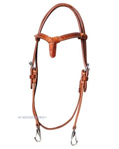 WI Western Imports TRAINER'S HEADSTALL mit Gebisssnap