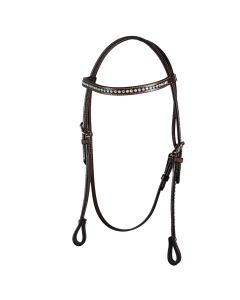 WI Western Imports Kopfstück mit Crystals|LANCADE Reitsport