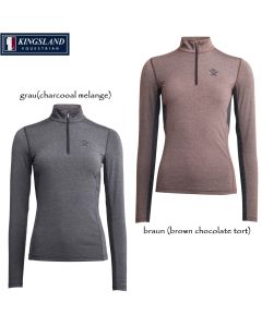 Kingsland Trainingsshirt Funktionsshirt Langarm KLaleece für Damen 