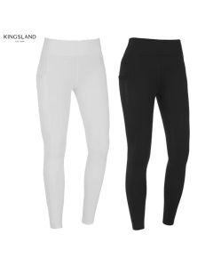 Kingsland Reitleggings für Damen Silikon Vollbesatz KLkattie mit plissierter Tasche