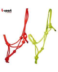  L-Sport Knotenhalfter Apfelgrün oder Rot Größe Cob/Full