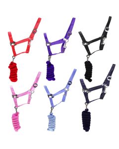 L-Sport Set Nylon Halfter und dicker Baumwollstrick mit Panikhaken