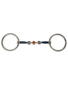 L-Sport Wassertrense mit Kupferrolle doppelt gebrochen BLUE IRON