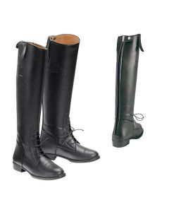 Equi Theme Reitstiefel in Lederoptik mit Reißverschluss