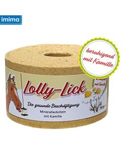 Lolly-Lick Mineralleckstein Kamille 750gr |LANCADE Reitsport