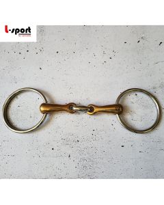 L-Sport Wassertrense Ausbildungsgebiss Kupfer-Edelstahl, Ponytrense