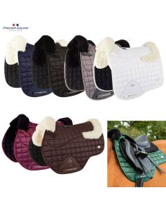 Premier Equine Schabracke ATLANTIS CC Satin mit Wolle im Sattelbereich |LANCADE Reitsport