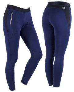 QHP Winterreitleggings AMELIA mit Kniegrip