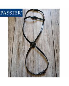 Passier Wechselnasenriemen mexikanisches Reithalfter schwarz Full|LANCADE Reitsport
