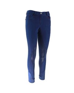 Reithose Denim mit Silikon