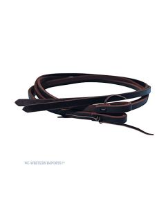WI Western Imports Heavy Oil Harness Split Reins 1/2"